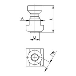 AMF Montagewerkzeug 6425MW Gr.76