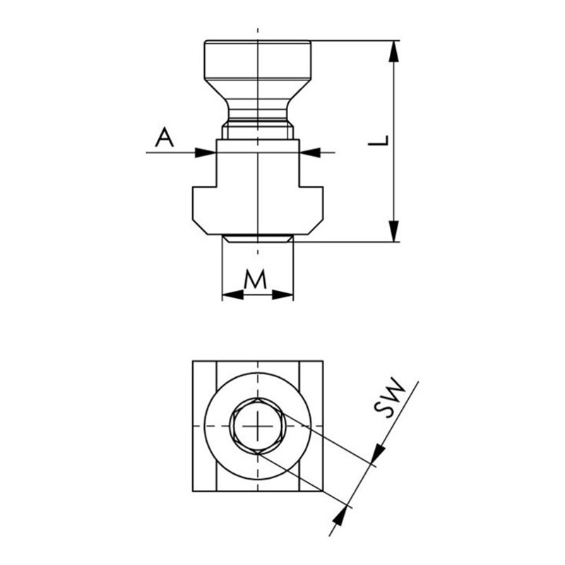 AMF Montagewerkzeug 6425MW Gr.76
