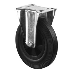 BS Rollen Bockrolle L410.B40 Rad D 200mm 205kg, Stahl verzinkt