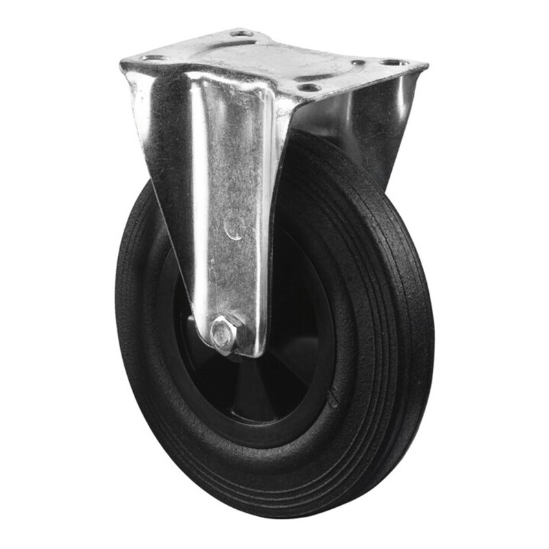 BS Rollen Bockrolle L410.B40 Rad D 200mm 205kg, Stahl verzinkt