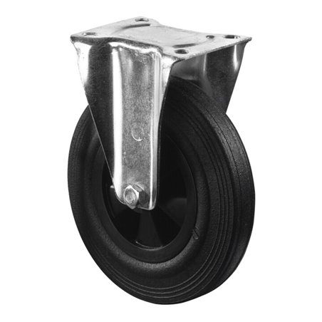 BS Rollen Bockrolle L410.B40 Rad D 200mm 205kg, Stahl verzinkt