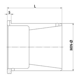 RÖHM R-Hülse KFR-03 SPK GL 40, D:37,7