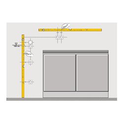 STABILA Wasserwaage 70 Electric mit Markierungshilfen
