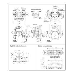 RÖHM Pneumatischer Parallelgreifer RPP- LA66x38 4xM6 KH12,9 BH10