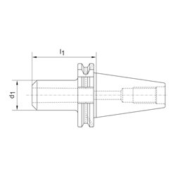 HAIMER Spannfutter HG DIN69871ADB SK40 16-20mm