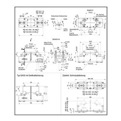 RÖHM Pneumatischer Parallelgreifer RPP- LA100x56 4xM6 KH20,5 BH16