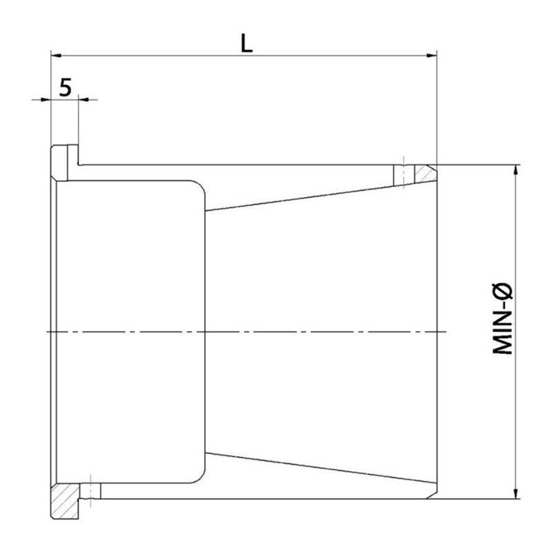 RÖHM R-Hülse KFR-04 SPK GL 55, D:50,2