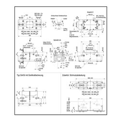 RÖHM Pneumatischer Parallelgreifer RPP- LA180x96 4xM12 KH35 BH35