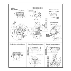 RÖHM Pneumatischer Zentrischgreifer RZP LKR56 3xM5 KH6,7 BH3