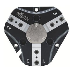 RÖHM Pneumatischer Zentrischgreifer RZP LKR146 3xM8 KH17,8 BH16