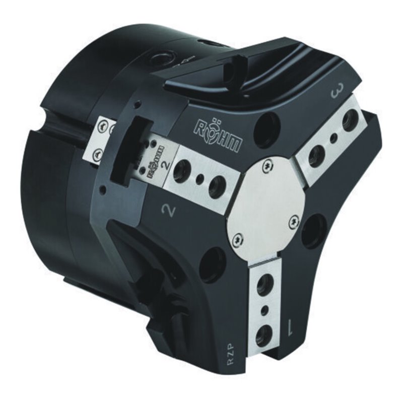 RÖHM Pneumatischer Zentrischgreifer RZP LKR146 3xM8 KH17,8 BH16