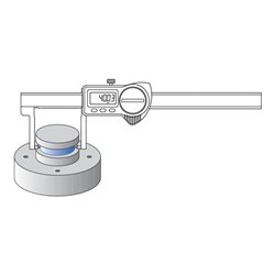 Helios-Preisser Digitaler Taschenmessschieber IP67 innen gewinkelte Messsp. 150 mm