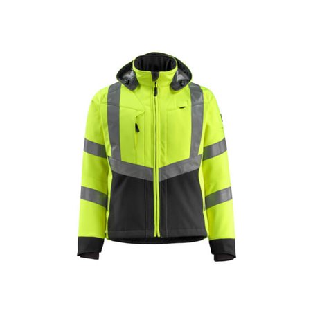 Mascot Blackpool Soft Shell Jacke hi-vis gelb/schwarz