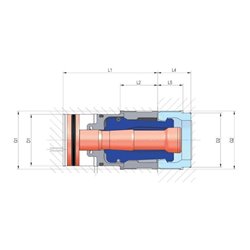 RÖHM Einbauspannkopf RESK 50