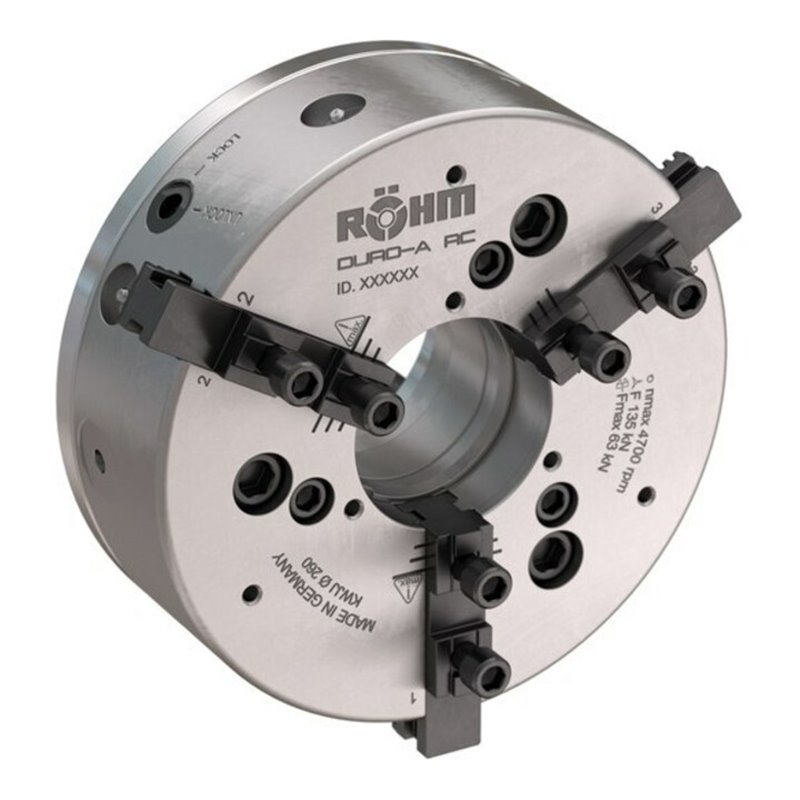 RÖHM Kraftspannfutter DURO-A RC 260/3 KK8 M90X1,5 FD81 KH32 BH8