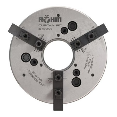 RÖHM Kraftspannfutter DURO-A RC 180/3 KK6 M60X1,5 FD53 KH23 BH6,8