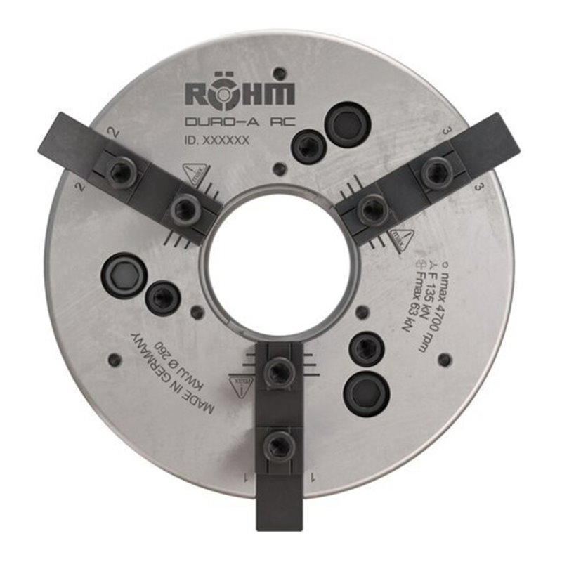 RÖHM Kraftspannfutter DURO-A RC 400/3 KK15 M138X2 FD128 KH34 BH9,3