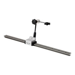 Helios-Preisser Messstativ mit Führungs- schiene f Wellenprüfgerät Comfort