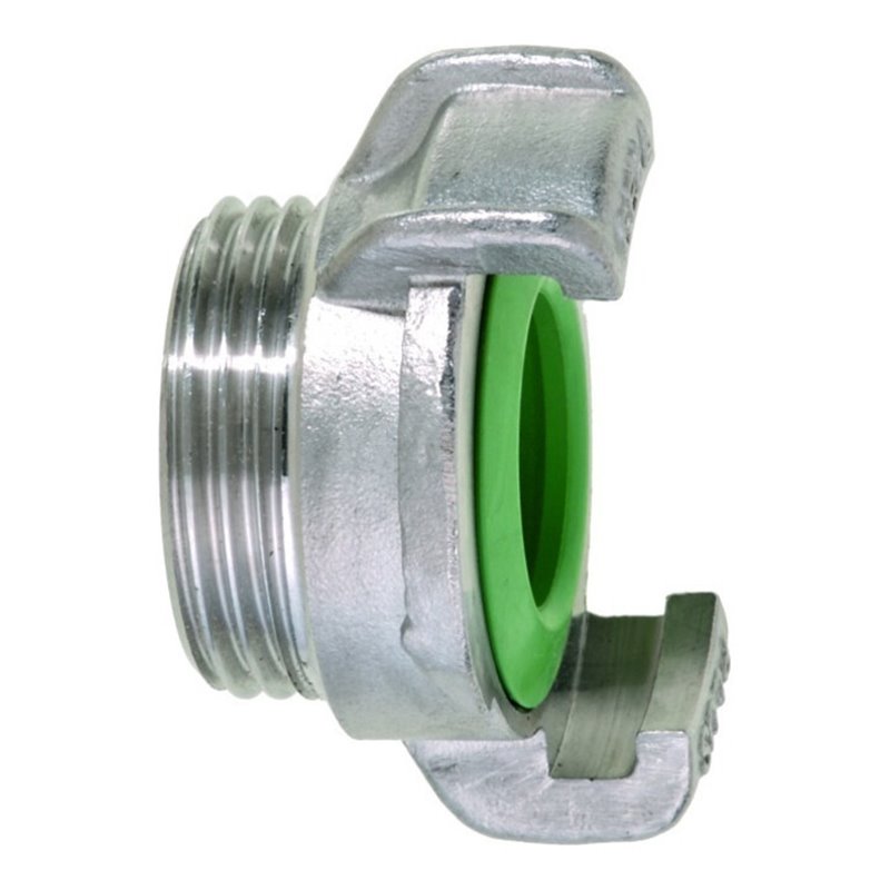 GEKA plus-Gewindestück VA, AG G1/2