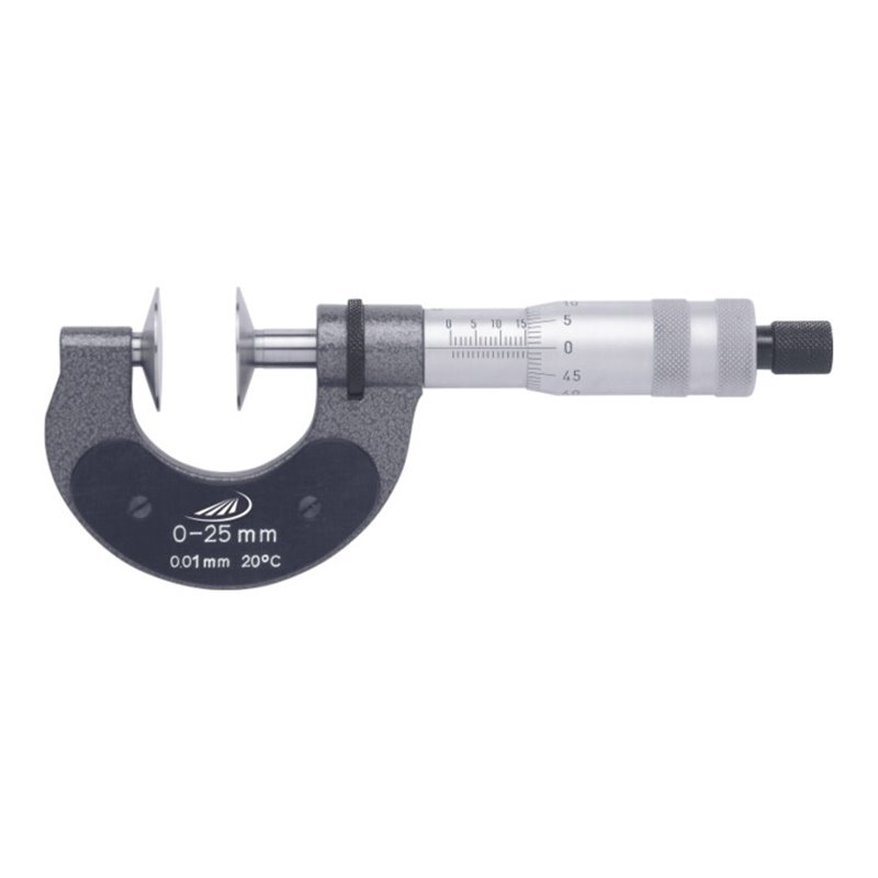 Helios-Preisser Bügelmessschraube für Zahnweiten, 0,01mm, 150-175mm