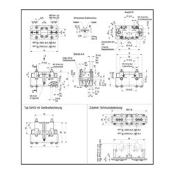 RÖHM Pneumatischer Parallelgreifer RPP- LA42x27 4xM4 KH8,2 BH3
