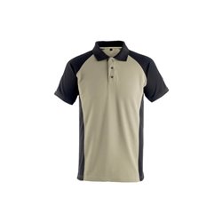 Mascot Polo-Shirt Bottrop Hellkhaki/Schwarz