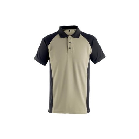 Mascot Polo-Shirt Bottrop Hellkhaki/Schwarz