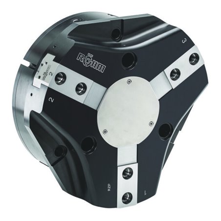 RÖHM Pneumatischer Zentrischgreifer RZP LKR260 3xM16 KH35 BH35