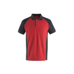 Mascot Polo-Shirt Bottrop Rot/Schwarz