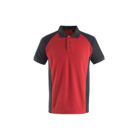 Mascot Polo-Shirt Bottrop Rot/Schwarz