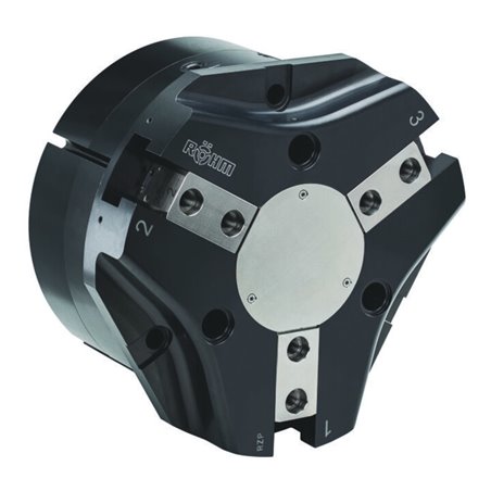 RÖHM Pneumatischer Zentrischgreifer RZP LKR260 3xM16 KH34,8 BH20