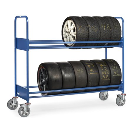 fetra Reifenwagen mit 2 Ladeflächen 