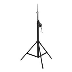 Stativ max. 4,30m für Iluminator Farbe: schwarz Tragfähigkeit: max 50 kg