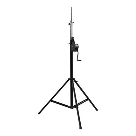 Stativ max. 4,30m für Iluminator Farbe: schwarz Tragfähigkeit: max 50 kg