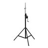Stativ max. 4,30m für Iluminator Farbe: schwarz Tragfähigkeit: max 50 kg