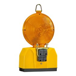 WEMAS Absperrtechnik TL-Warnleuchte 2000/180, gelb 2, Gehäuse gelb, mit Halter