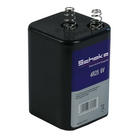 Schake Blockbatterie 6V-/7Ah Typ 3B37