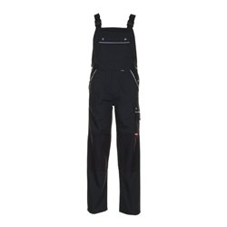 Planam Latzhose Canvas 320 schwarz