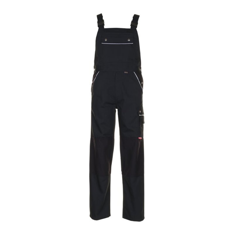 Planam Latzhose Canvas 320 schwarz