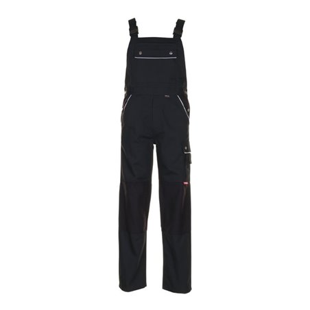 Planam Latzhose Canvas 320 schwarz