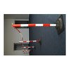 TEMKA Kettenpfosten-Set EcoMax mit 10 m Absperrkette 3x rot/weiß, 3x weiß/rot, 6x