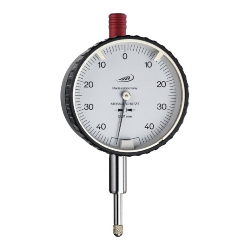 Helios-Preisser Messuhr 58 mm stossg. Freihub, Abl. 0,010 mm 0,8 mm