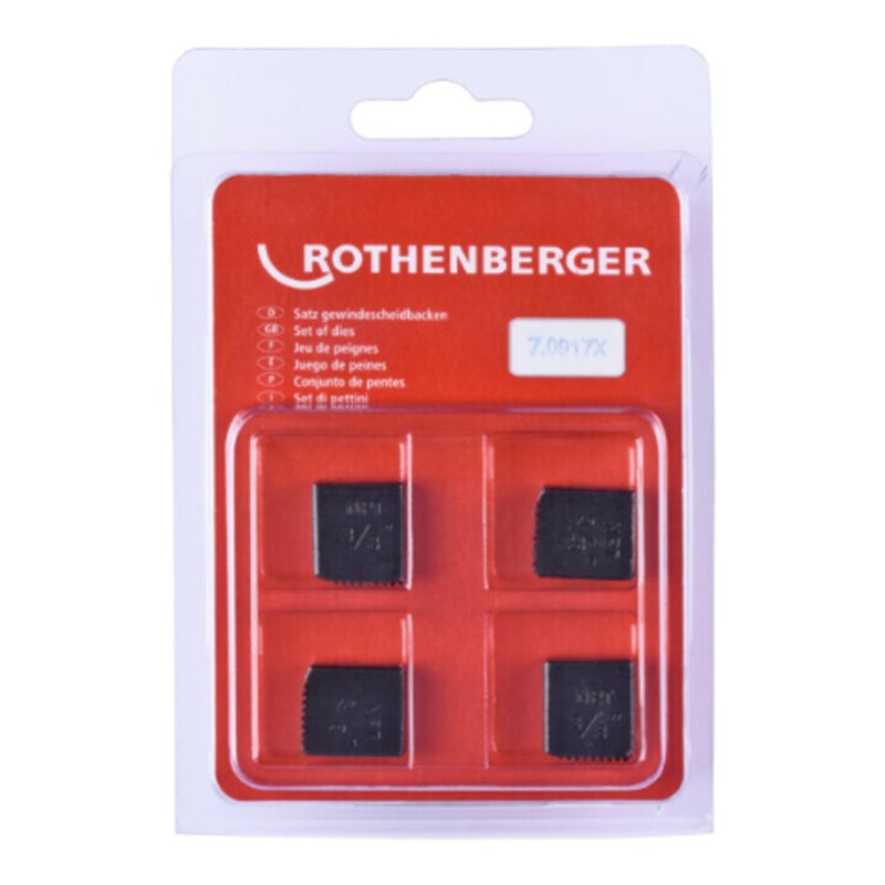 Rothenberger SC Schneidbacken, NPT, 3/8', 4St.