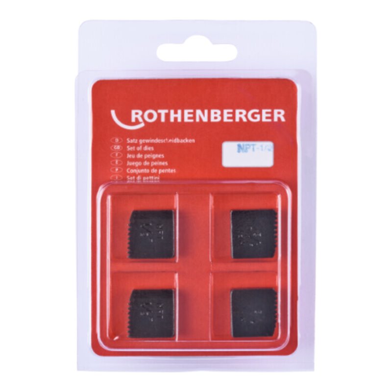 Rothenberger SC Schneidbacken, NPT, 1/2', 4St.