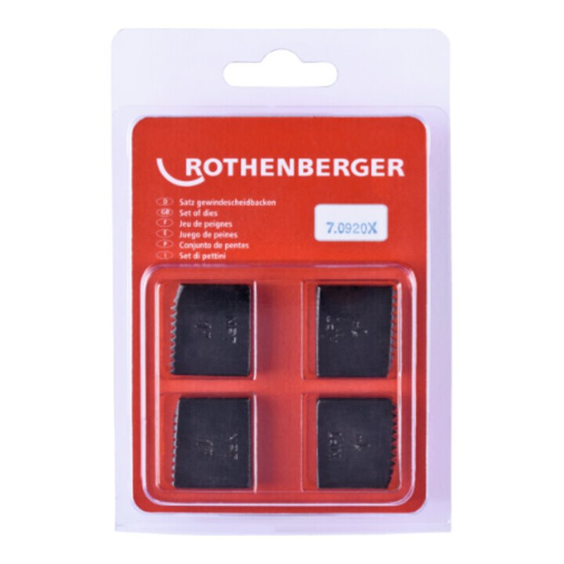 Rothenberger SC Schneidbacken, NPT, 1', 4St.