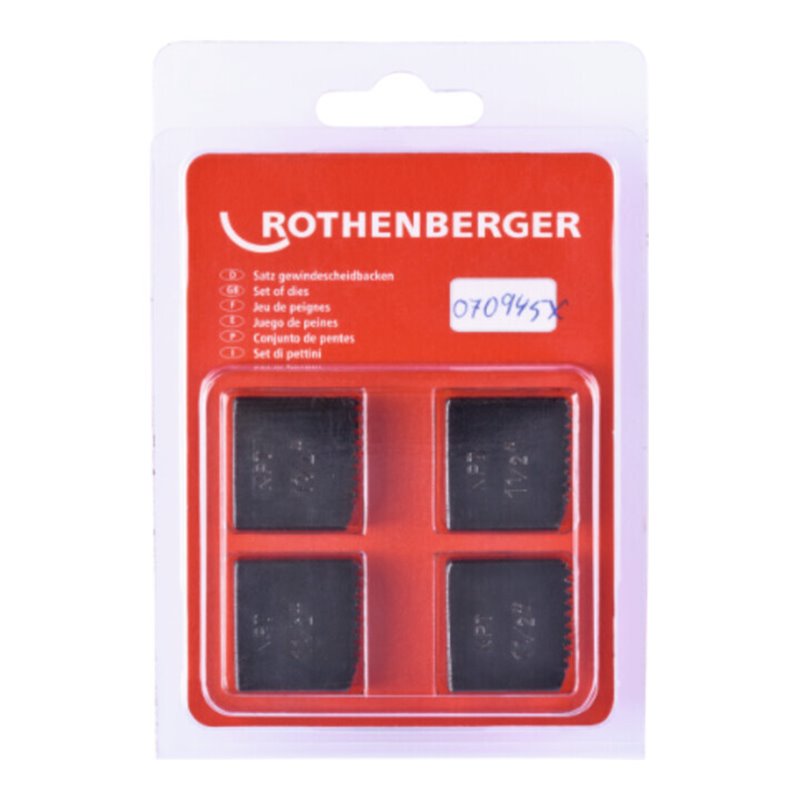 Rothenberger SC Schneidbacken, NPT, 1.1/2', 4St.