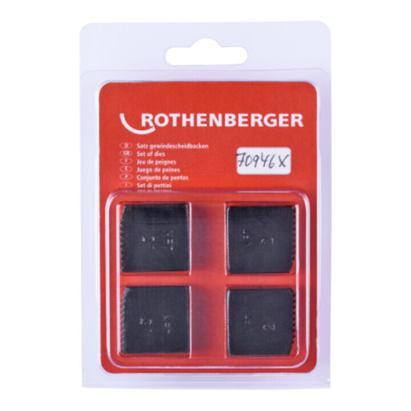 Rothenberger SC Schneidbacken, NPT, 2', 4St.