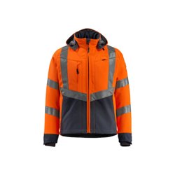 Mascot Blackpool Soft Shell Jacke hi-vis orange/schwarzblau