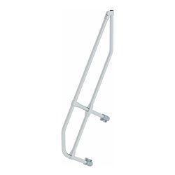 MUNK zweiter Handlauf Aluminium-Treppe mit Stufen 60°
