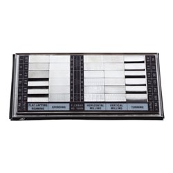 Helios-Preisser Oberflächenvergleichs- normale, 30 Vergl., 6 Fertigungsverf.